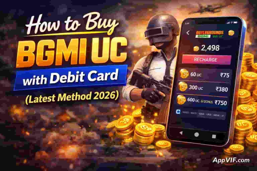 How to Buy BGMI UC with Debit Card (Latest Method 2026)
